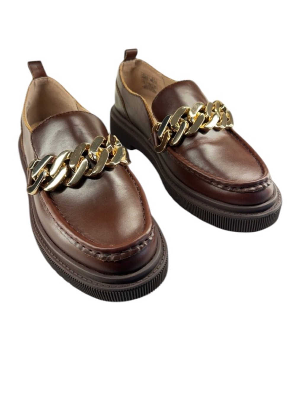 New! Kelsi Dagger Brooklyn Pulse Chain Platform Loafer